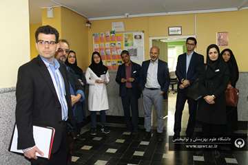 بازدید تیم ارزیابی اعتباربخشی آموزشی از مرکز رازی